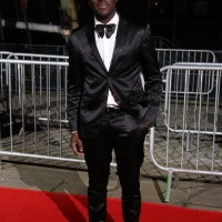 Andy Akinwolere looking sharp on the red carpet