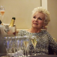 Julie Walters backstage in the J. Kings Smoking Room at London's Royal Opera House before presenting the BAFTA for Outstanding British Contribution to Cinema.