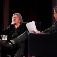 Matthew sweet in conversation with screenwriter Christopher Hampton, with films including Atonement and Dangerous Liaisons to his name. (Photography: Jay Brooks)