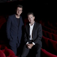 Logan pictured with Jeremy Brock, curator of the Screenwriters' Lecture series. (Picture: BAFTA / J. Birch)