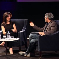 Aline Brosh Mckenna dicusses the craft of screenwriting for film with Jason Solomons. (Photography: Jay Brooks)