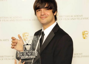 Sam Shetabi, winner of the BBC Blast and BAFTA Screen-Skills Award.
