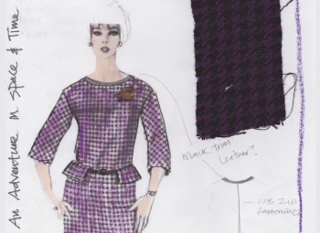 Costume Design Sketch by Suzanne Cave
