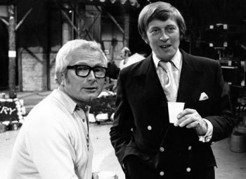 David Croft and Jimmy Perry pictured in 1973.