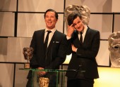 Benedict Cumberbatch & Matt Smith at the Television Awards in 2012. 