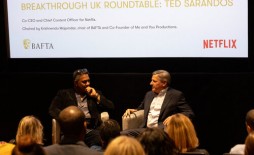 Ted Sarandos visit to BAFTA 195 Piccadilly