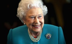 Queen Elizabeth II visits Drapers' Hall, London, UK - 31 May 2017