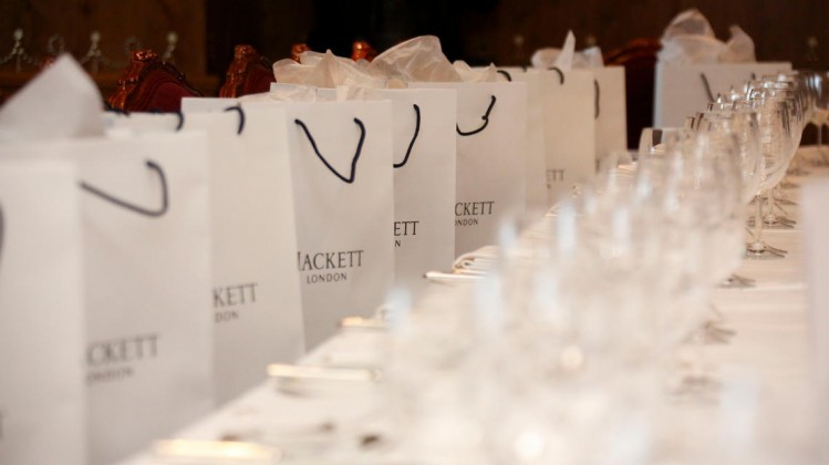 Lunch at The Savoy Hotel in 2013, hosted by Hackett