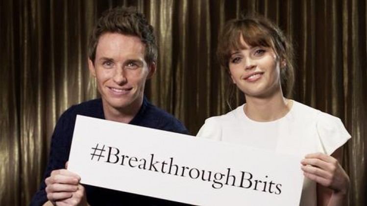Felicity Jones and Eddie Redmayne: BAFTA Breakthrough Brits