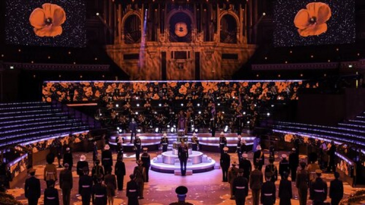 Festival of Remembrance 2020 at the Royal Albert Hall