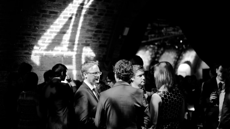 Winners and guests at Glasgow’s Arches for the British Academy Scotland New Talent Awards on 25 March 2014.