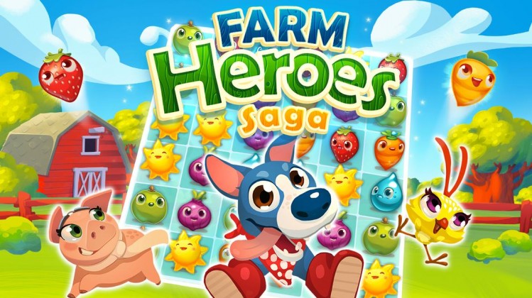 Farm Heroes Saga, a game by BAFTA YGD partner King