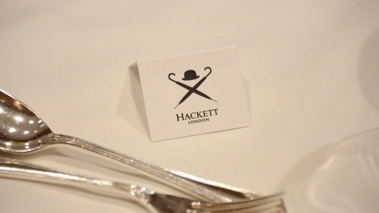 Lunch at The Savoy Hotel in 2013, hosted by Hackett