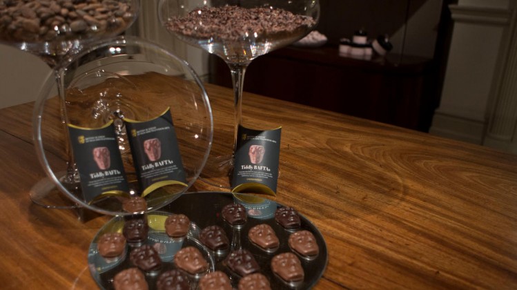 Film Awards Nominees party: Hotel Chocolat Display