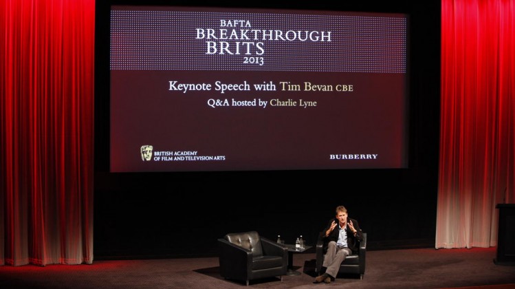 BAFTA Breakthrough Brits in partnership with Burberry.