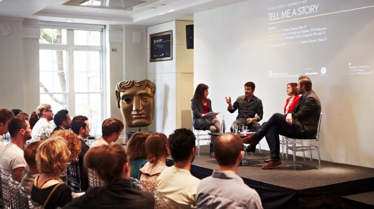 Tell Me A Story session at the BAFTA TV Forum: Generation Next at 195 Piccadilly
