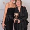 The BAFTA for Costume Design was won by Phoebe De Gaye (right) for The Musketeers, and presented by Sophia George.