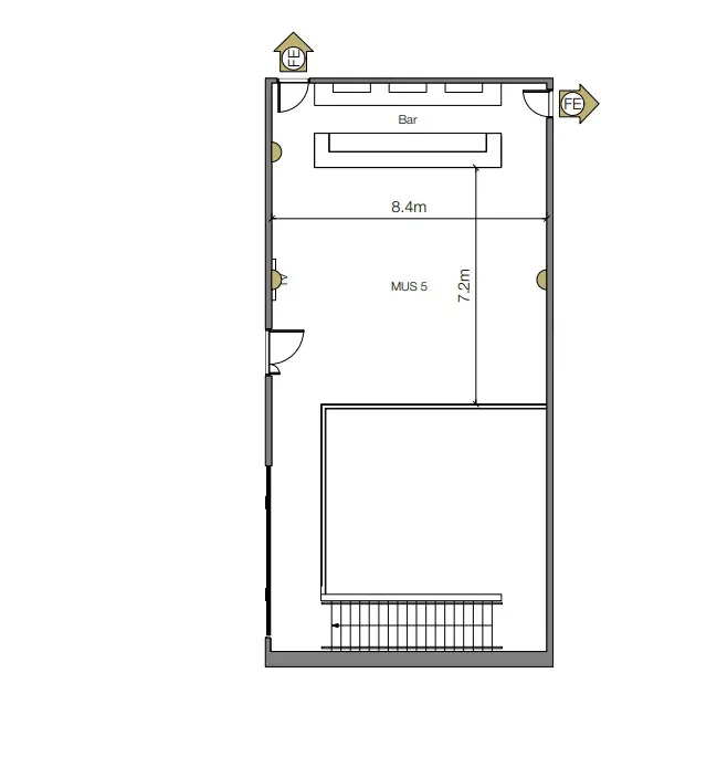 Reuben Gallery Floorplan