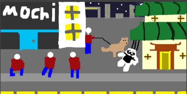 A concept design for the Blossom game.