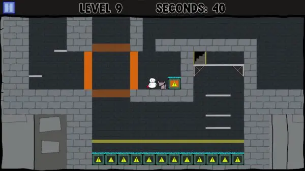 A screenshot of the Circle Boy game.