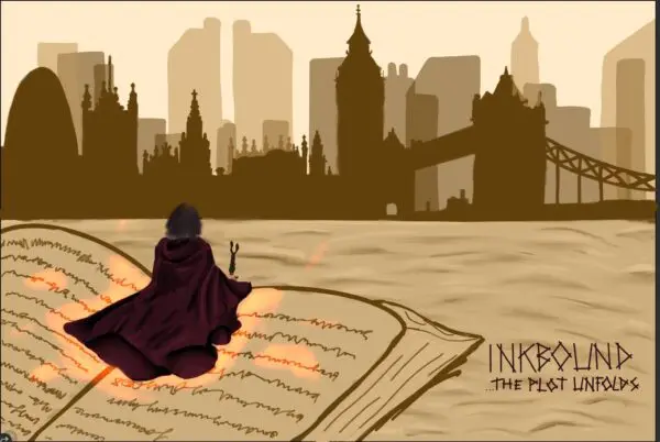 A concept design for the Inkbound game.