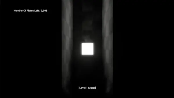 A screenshot of the Through the Darkness game.