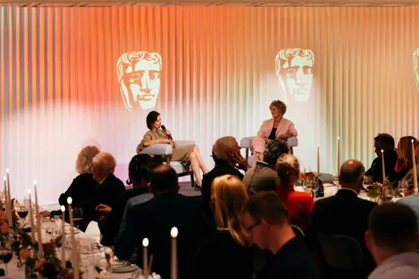 Hilary Rosen and Sara Putt attend the BAFTA Chairs Dinner 2025.