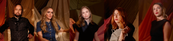 Daf James, Luned Tonderai, Beth Park , Luna Carmoon and Alice Russell.