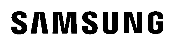 Samsung logo.